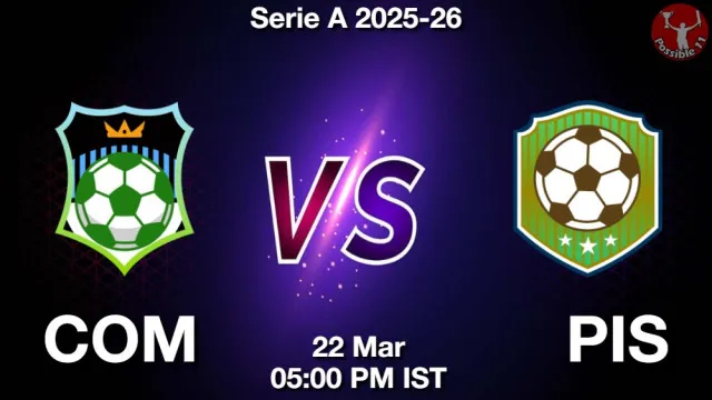 COM vs PIS Match Previews and Football Tips