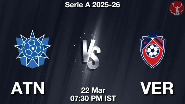 ATN vs VER Match Previews and Football Tips