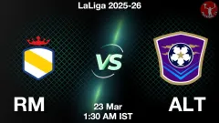 RM vs ALT Match Result