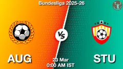 AUG vs STU Match Result