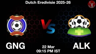 GNG vs ALK - Dutch Eredivisie