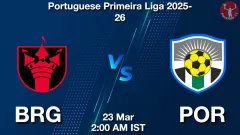 BRG vs POR Match Result