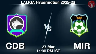 CDB vs MIR - LALIGA Hypermotion