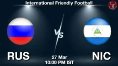 RUS vs NIC Match Result