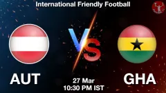 AUT vs GHA Match Result
