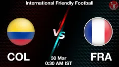 COL vs FRA Match Result