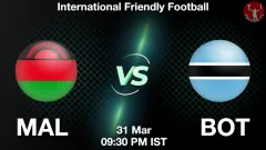 MAL vs BOT Match Result