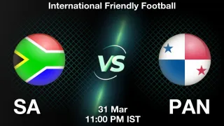 SA vs PAN - International Friendly