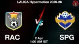 RAC vs SPG Dream11 Prediction, Preview & Updates - <small>Thu, 02 Apr 01:00 AM IST</small>