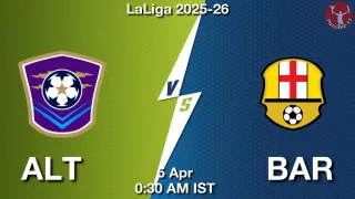 ALT vs BAR - LaLiga 2025-26