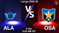 ALA vs OSA Match Result
