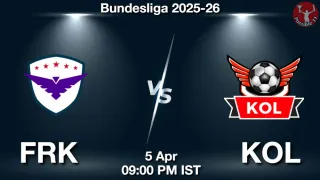 FRK vs KOL FRK vs KOL - Bundesliga 2025-26