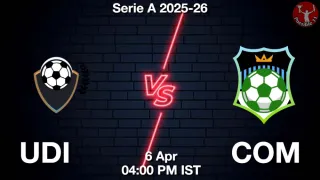 UDI vs COM - Serie A