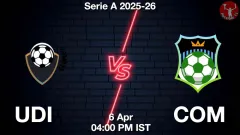 UDI vs COM Match Result