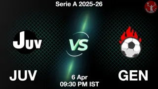 JUV vs GEN JUV vs GEN - Serie A