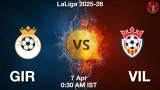 GIR vs VIL Dream11 Prediction, Preview & Updates - <small>Tue, 07 Apr 12:30 AM IST</small>