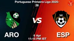 ARO vs ESP Match Result