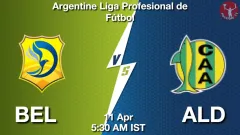 BEL vs ALD Match Result