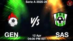 GEN vs SAS Match Result