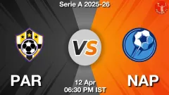 PAR vs NAP Match Result