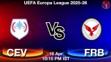 CEV vs FRB Dream11 Prediction, Preview & Updates - <small>Thu, 16 Apr 10:15 PM IST</small>