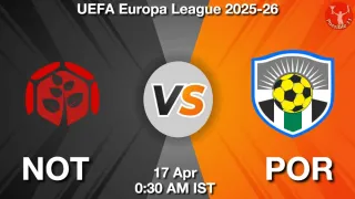NOT vs POR - UEFA Europa