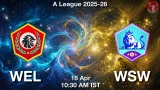 WEL vs WSW Dream11 Prediction, Preview & Updates - <small>Sat, 18 Apr 10:30 AM IST</small>