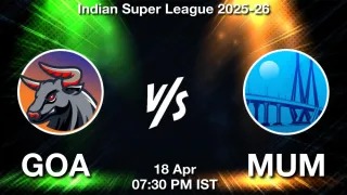 GOA vs MUM - Indian Super