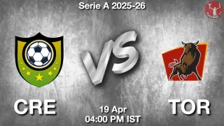 CRE vs TOR - Serie A