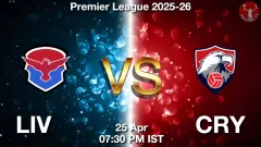 LIV vs CRY Match Result