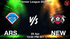 ARS vs NEW Match Result