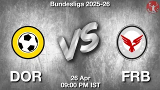 DOR vs FRB - Bundesliga 2025-26