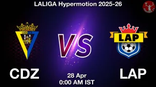 CDZ vs LAP - LALIGA Hypermotion