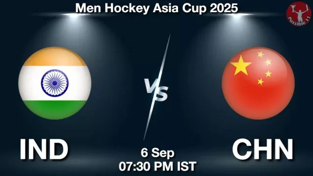 IND vs CHN Match Previews and Hockey Tips
