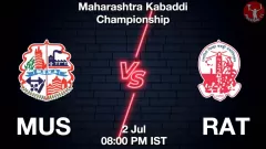 MUS vs RAT Match Result