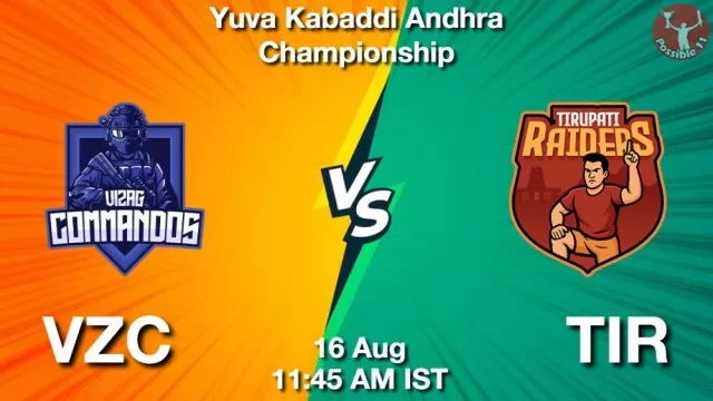 VZC vs TIR Dream11 Team Prediction, Fantasy Kabaddi Tips