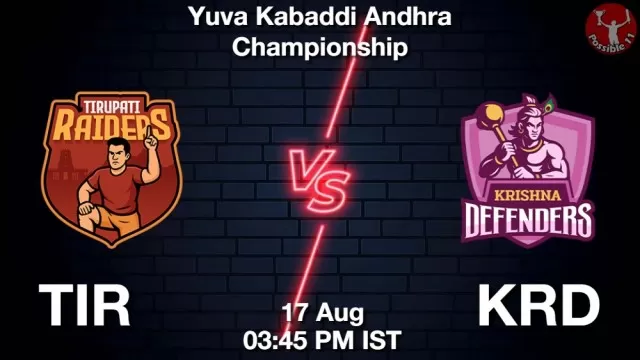 TIR vs KRD Dream11 Team Prediction, Fantasy Kabaddi Tips