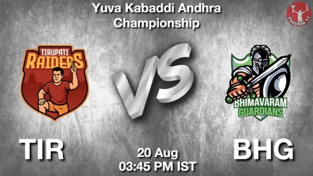 TIR vs BHG Dream11 Team Prediction, Fantasy Kabaddi Tips