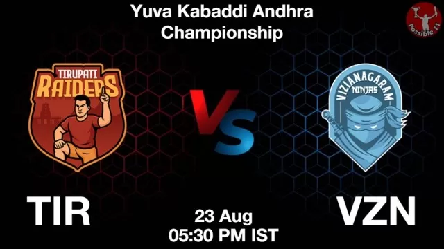 TIR vs VZN Dream11 Fantasy Prediction TIR vs VZN Dream11 Team Prediction, Fantasy Kabaddi Tips