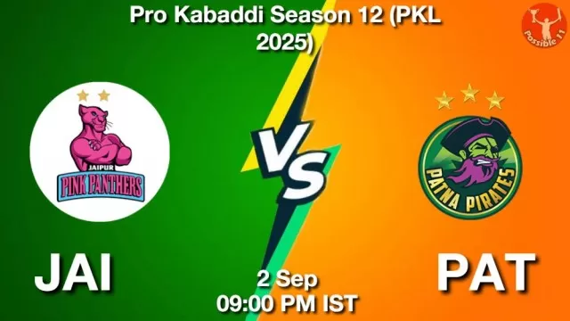 JAI vs PAT Match Previews JAI vs PAT Match Previews and Kabaddi Tips