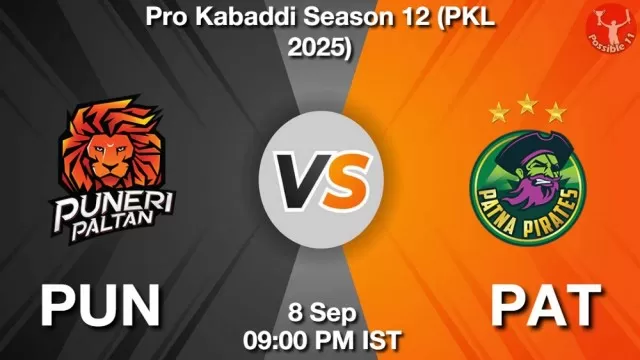 PUN vs PAT Match Previews PUN vs PAT Match Previews and Kabaddi Tips