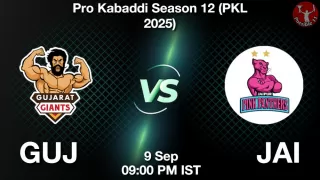 GUJ vs JAI