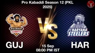 GUJ vs HAR