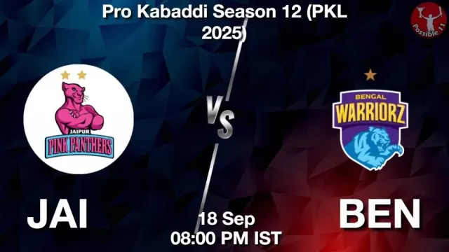 JAI vs BEN Match Previews and Kabaddi Tips