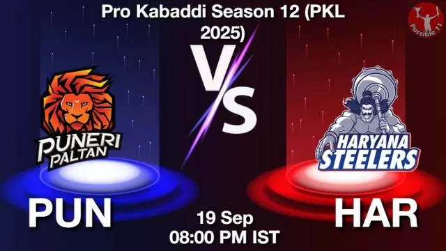 PUN vs HAR Match Previews and Kabaddi Tips