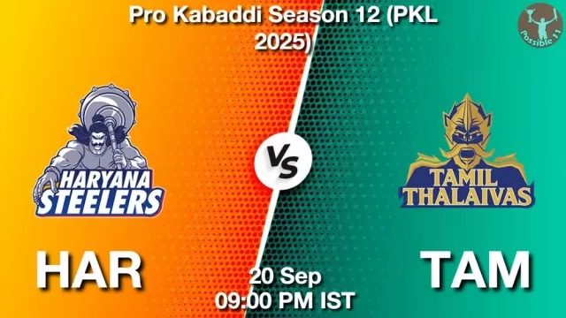 HAR vs TAM Match Previews HAR vs TAM Match Previews and Kabaddi Tips