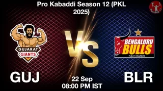 GUJ vs BLR