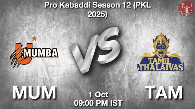 MUM vs TAM Match Previews and Kabaddi Tips