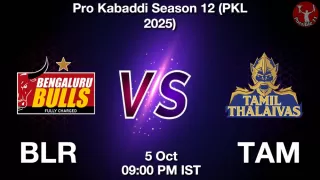 BLR vs TAM