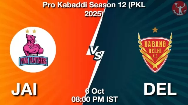 JAI vs DEL Match Previews and Kabaddi Tips